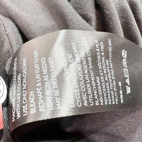 Maeve by Anthropologie Dress Women XS Fit and Flare Linen Blend A Line New Black - Picture 8 of 11